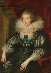 Retrato de Ana de Austria (1601-66) Infanta de España, Reina de Francia y Navarra